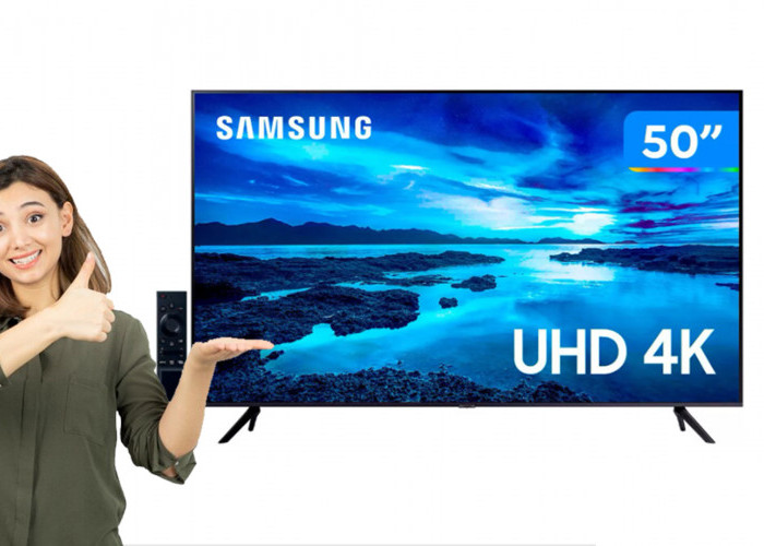 Review Smart TV 50 UHD 4K Samsung 50AU7700, Pilihan Terbaik untuk Hiburan ala-ala Bioskop di Rumah