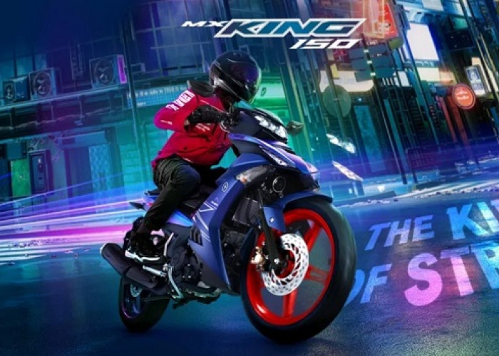 Naik Yamaha MX King 150 Warna dan Grafis Baru, Berasa di Trek Balap