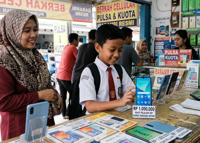 4 HP 1 Jutaan Terbaik untuk Pelajar SD, Murah tapi Kencang dan Siap Temani Belajar Sehari-hari