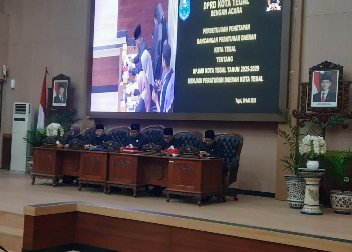 DPRD Kota Tegal Setuju, Raperda RPJMD 2025-2029 Segera Ditetapkan 