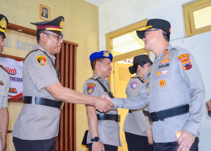 Resmi Dilantik, Ini Pejabat Utama Baru Polres Tegal Kota