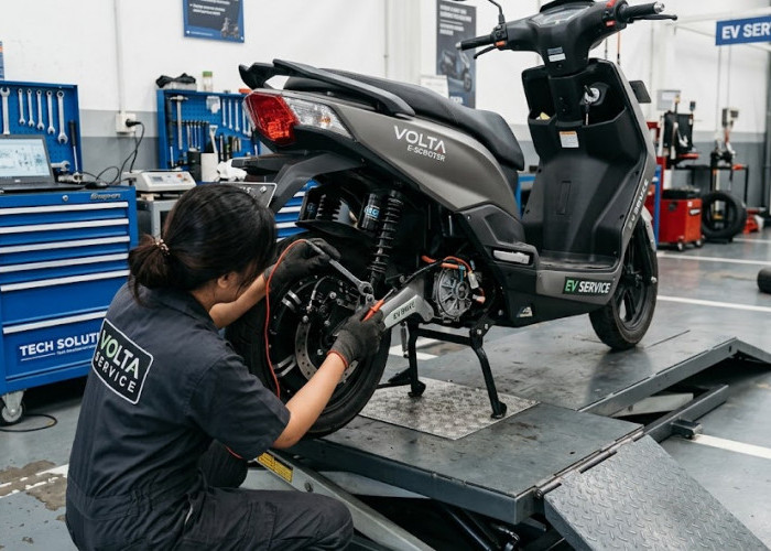 Tips Service Motor Listrik di Pemakaian 1.000 Km Pertama, Ini Komponen yang Wajib Dicek