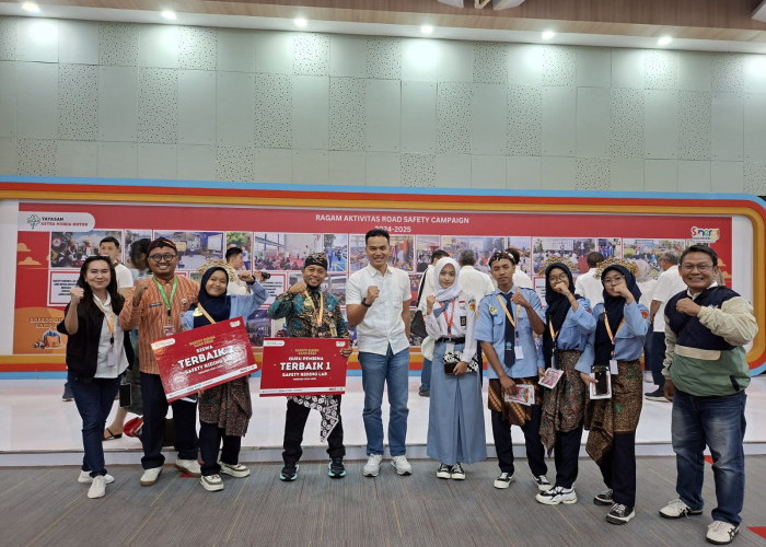 SMKN 1 Bulakamba Brebes Raih Prestasi di Safety Riding Camp 2025