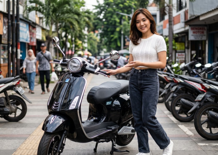 Daftar Motor Listrik China Murah Gaya Retro Vespa: Pilihan Miring Mulai 8 Jutaan!