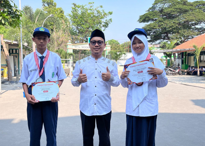 Siswa MTs Model Ihsaniyah Tegal Raih Prestasi Gemilang di Olimpiade Obor Langit