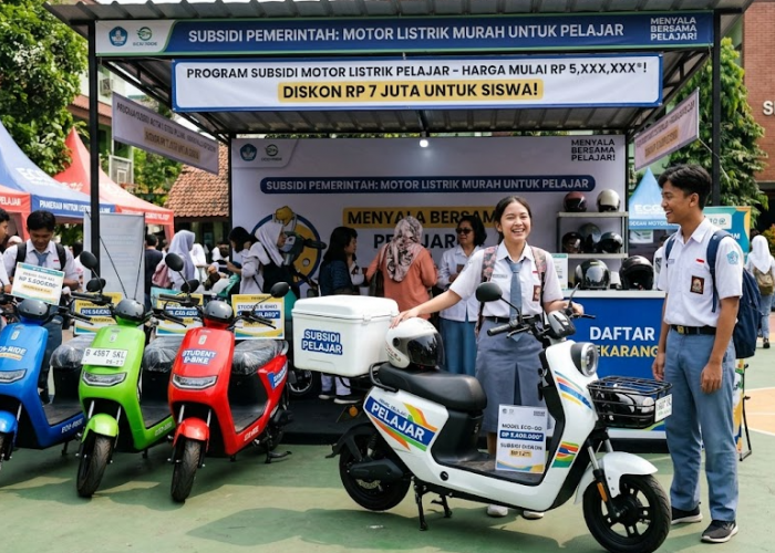 5 Motor Listrik Subsidi Murah untuk Anak Pelajar 2026, Irit, Ringan, dan Ramah di Kantong