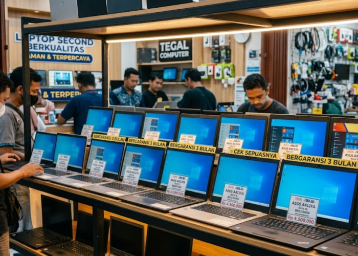 Anti Ketipu! 6 Rekomendasi Toko Jual Laptop Second Tegal Paling Aman Bergaransi
