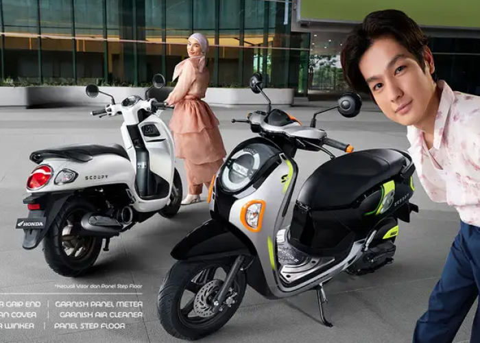 Bikin Heboh Gen Z! Meski Harga OTR Honda Scoopy 2025 Terjangkau, Fiturnya Malah Semakin Keren