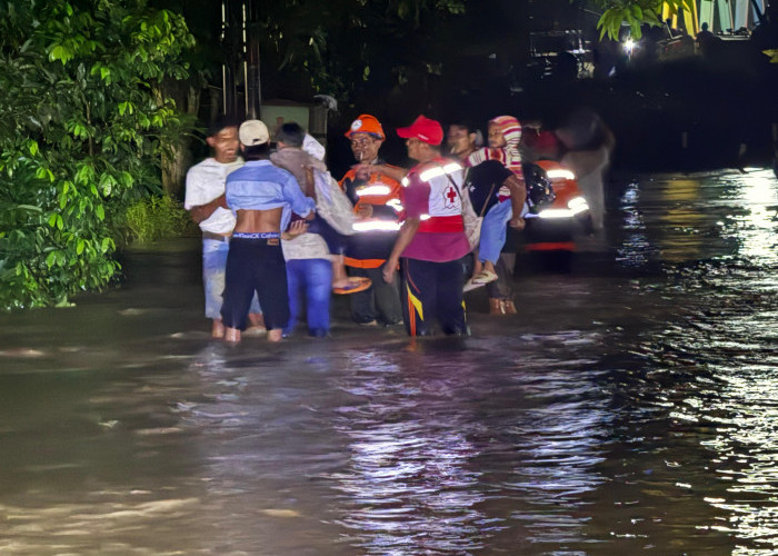 Margasari Kabupaten Tegal Banjir Lagi, 2 Desa Terendam Hingga 1 Meter