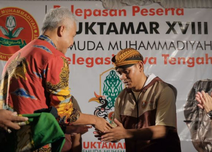 Gubernur Lepas Delegasi Jateng ke Muktamar XVIII Pemuda Muhammadiyah, Begini Pesannya