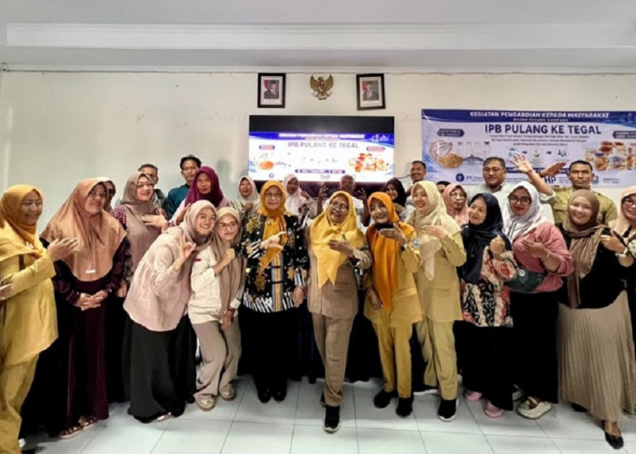IPB Hilirkan School Blue Food Bercita Rasa Lokal dari Tegal