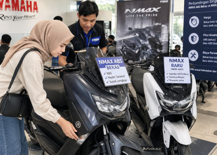 Yamaha NMAX ABS Bekas atau Baru Non-ABS, Cek Selisih Harga Sebelum Membeli