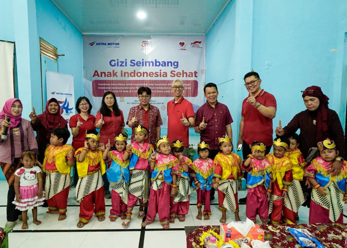 Astra Motor Lakukan Pembinaan Posyandu untuk Wujudkan Anak Indonesia Sehat