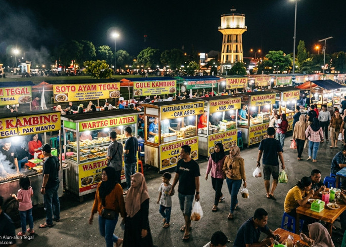 Menjelajahi Kuliner Malam Alun-alun Tegal, Ini 5 Pilihan Makanan Khas yang Menjadi Incaran Wisatawan