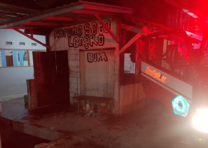 Kebakaran Dapur Soto Padasugih Brebes: Diduga Akibat Tungku Kayu, Api Padam dalam 24 Menit