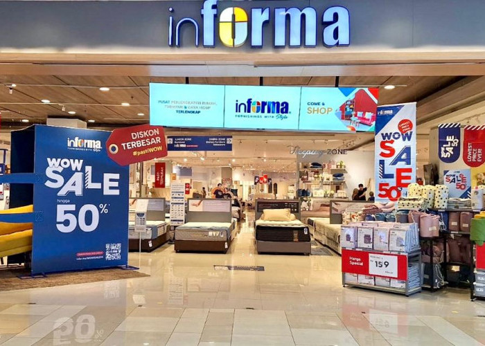 INFORMA Persembahkan WOW SALE, Hadirkan Penawaran Potongan Harga Terbesar Tahun ini!