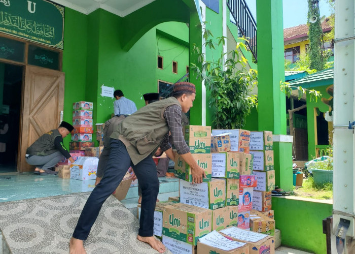 Warga Nahdliyin Kabupaten Tegal Gelontorkan Bantuan Logistik untuk Korban Gempa Cianjur