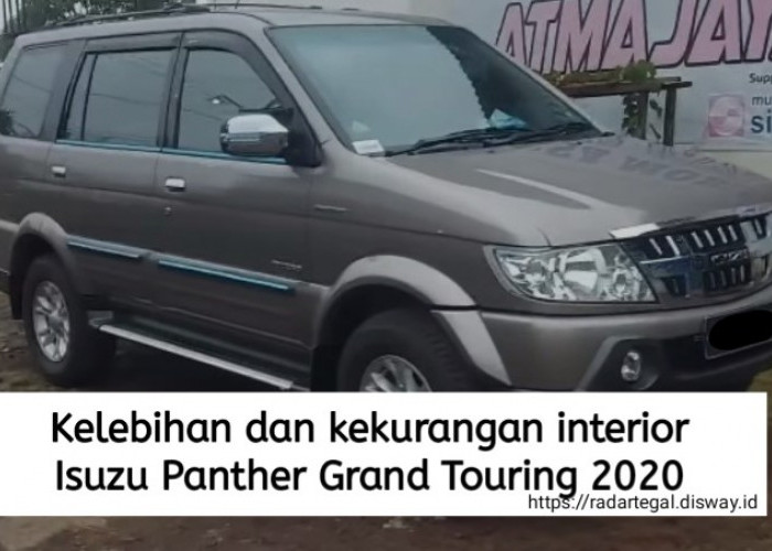 Kelebihan dan Kekurangan Interior Isuzu Panther Grand Touring 2020, Desainnya Kurang Modern namun Tetap Nyaman
