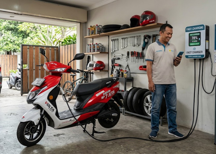 3 Daftar Motor Listrik Subsidi dengan Fitur Fast Charger 2026