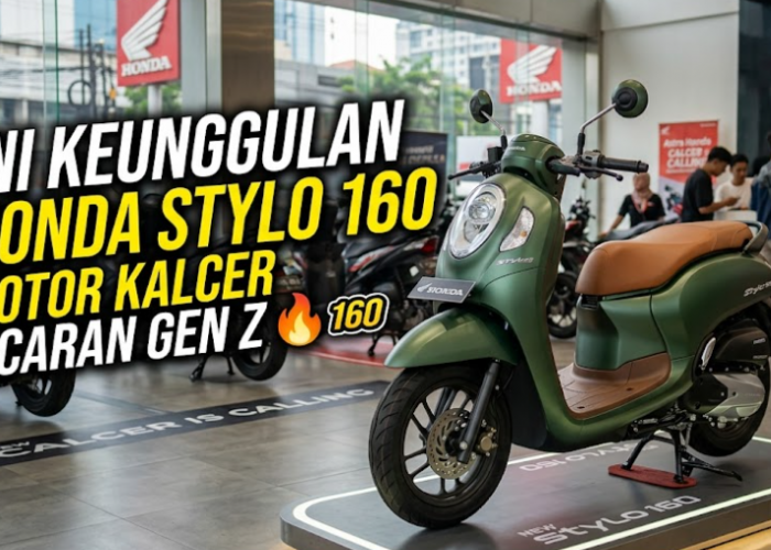 Penjualan Tembus 200 Unit! Ini Keunggulan Honda Stylo 160, Motor Kalcer Incaran Gen Z