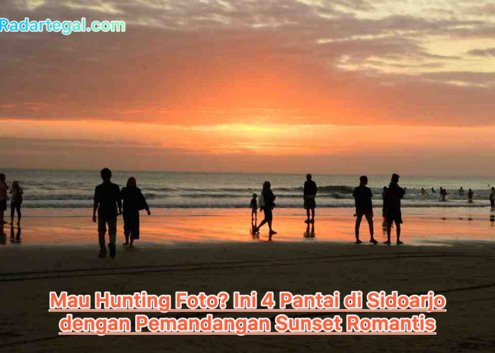 Mau Hunting Foto? Ini 4 Pantai di Sidoarjo dengan Pemandangan Sunset Romantis