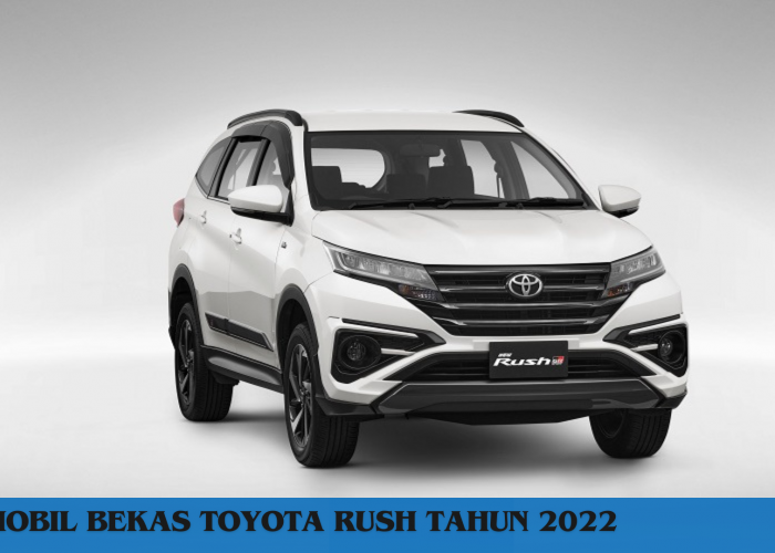Harga 200 Jutaan, Mobil Bekas Toyota Rush Tahun 2022 Punya Performa Tangguh Mesin Tipe 2NR-VE