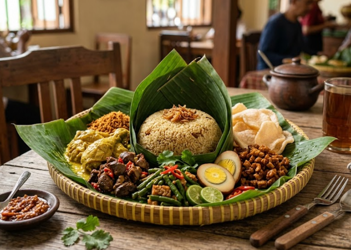 Mengenal Nasi Bogana khas Tegal, Kuliner Tradisional yang Selalu Hadir di Acara Syukuran