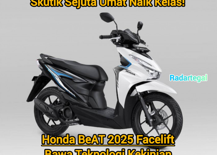 Honda BeAT 2025 Facelift Bawa Teknologi Kekinian