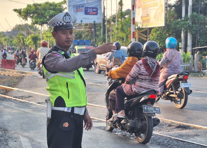 Polisi di Tegal Disebar di Sejumlah Titik Saat Pagi, Ternyata Ini Tujuannya