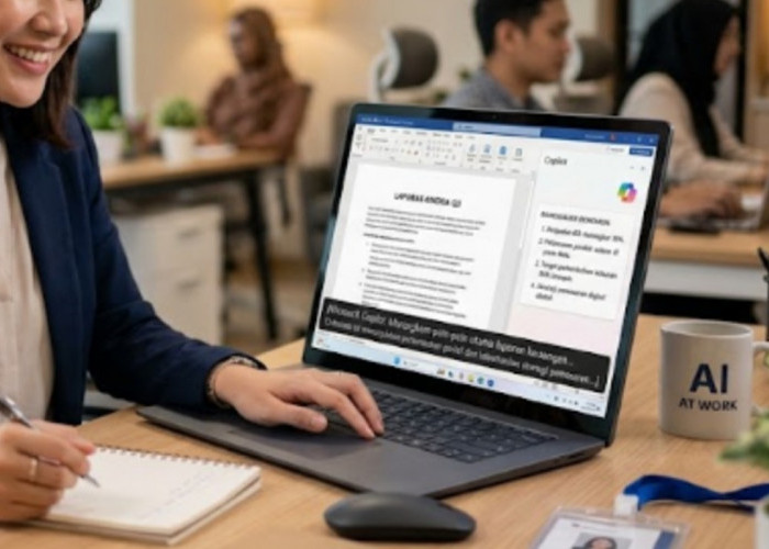 Kupas Tuntas Kelebihan Fitur Copilot dan Live Caption pada Laptop, Bikin Kerja Cepat Kerja Cepat