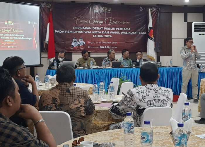 Jelang Debat Perdana Calon Wali Kota dan Wakil Wali Kota Tegal, KPU Eksplore Persoalan Masyarakat