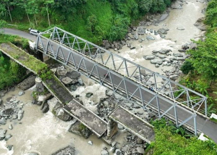 Warga Tak Lagi Uji Nyali, Jembatan Kali Keruh Kini Kokoh dan Cantik Berkat Ganjar 