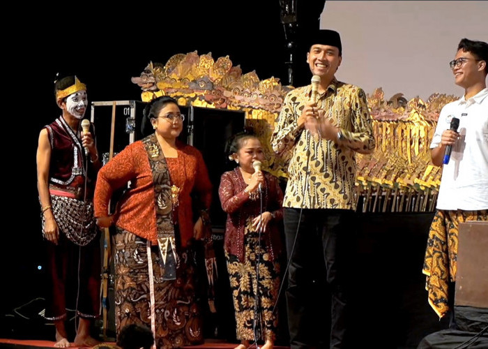 Bentuk Dukungan, Wayang Kulit Semalam Suntuk dengan Lakon Bima Sakti Dipentaskan di Dukuhwaru Tegal