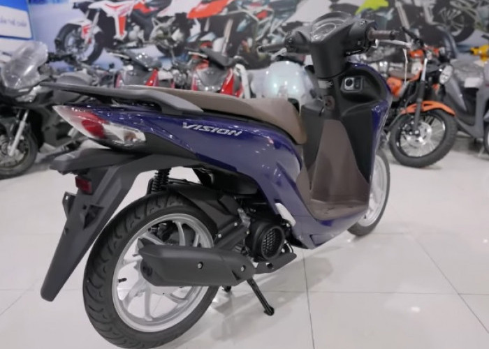 Klasik tapi Modern, Honda Vision 110 Berikan Kenyamanan yang Bikin Aman untuk Aktivitas Harian