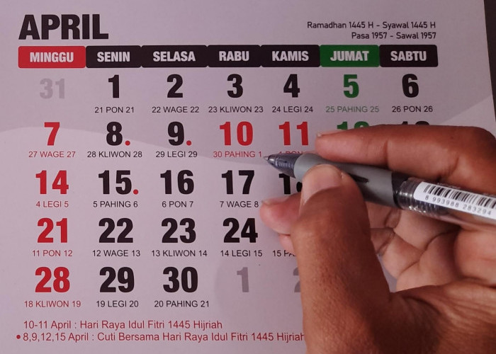 Jadwal Libur Nasional dan Cuti Bersama Hari Raya Idul Fitri 1445 H, Sampai Setengah Bulan