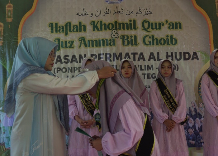 Cetak Generasi Pecinta Al-Qur'an di Era Digital, YPI Al Huda Langgen Tegal Gelar Khotmil Qur'an 2026