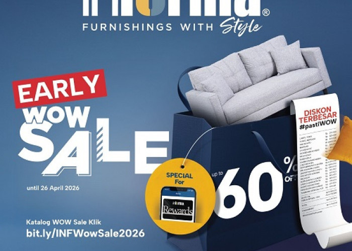 INFORMA Gelar Early WOW SALE, Tawarkan Diskon Terbesar hingga 60% #pastiWOW