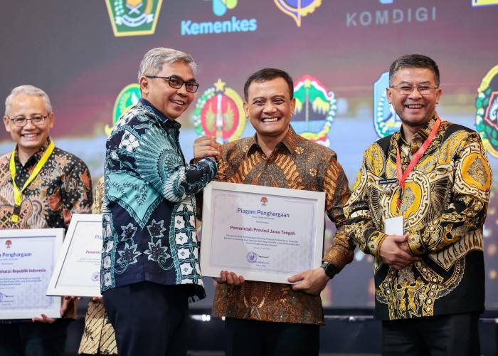 Pemprov Jateng Raih Penghargaan KPK, Lampaui Target E-Learning ASN Berintegritas