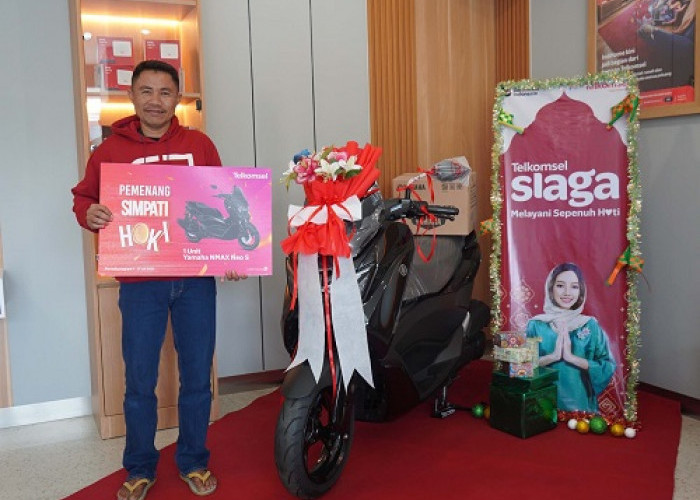 Hadiah Motor Program Simpati Hoki Telkomsel, Penyembuh Luka Lama Tukang Pijat Asal Demak