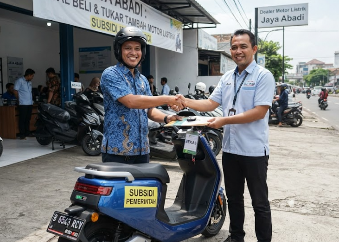 Mau Beli Motor Listrik Subsidi Bekas? Perhatikan 4 Hal Penting Ini Agar Tidak Rugi