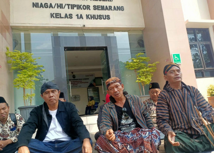 Respon Banyaknya OTT KPK, Warga Jateng gelar Ritual Ruwatan di Tipikor Semarang