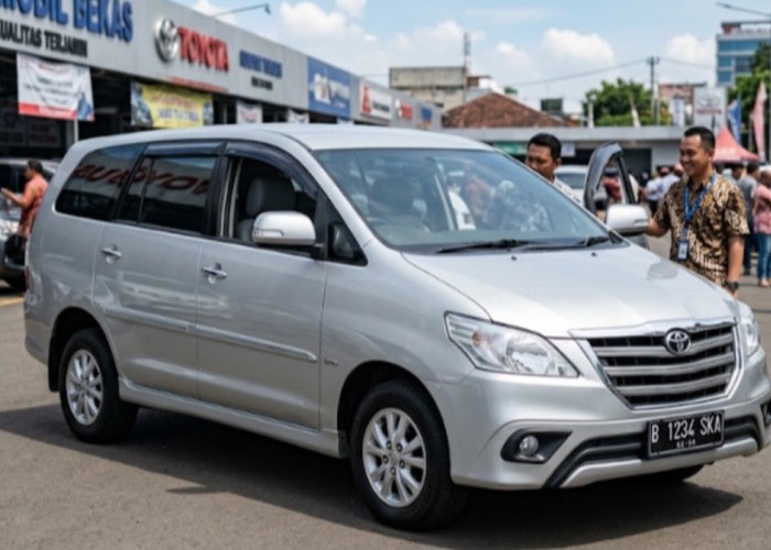 Kabin Lapang Mesin Bandel! Ini Pasaran Harga Kijang Innova Barong 2013 Bekas