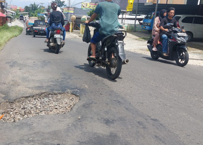 Jalan Menuju Obyek Wisata Guci Tegal Rusak, Pengunjung: Banyak Lubang dan Aspalnya Mengelupas