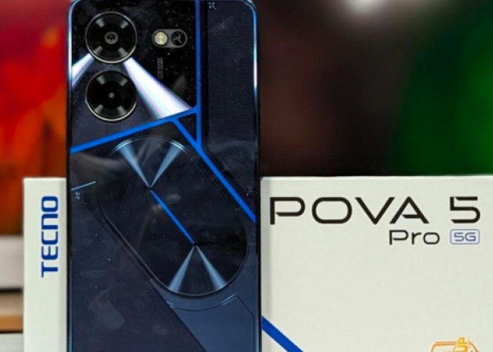 Spesifikasi Tecno POVA 5 Pro 5G Layar Tajam Pergerakan Mulus, Harga Rp2 Jutaan