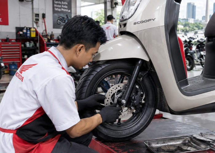 Jangan Diabaikan, Ini Penyebab Masalah Rem Honda Scoopy Berdecit dan Cara Merawatnya