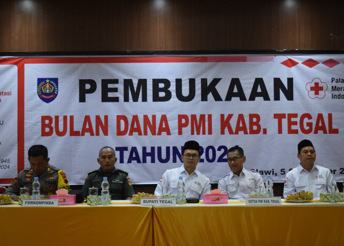  Target Bulan Dana PMI Kabupaten Tegal Naik 30 Persen dari Rp2 M, Seksi Usaha Bakal Dimaksimalkan