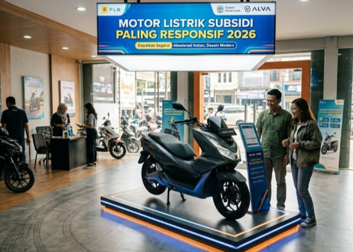 4 Motor Listrik Subsidi Paling Responsif 2026, Tarikan Langsung Nendang Tanpa Delay