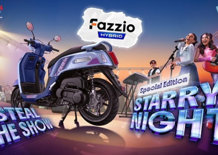 Warna Baru Yamaha Fazzio Hybrid Starry Night Special Edition Siap Jadi Spotlight Utama Gen Z Skena 