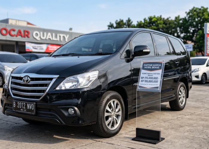 Spesifikasi & Harga Kijang Innova Bensin 2012 Bekas 2026: Pilihan MPV Tangguh & Nyaman!
