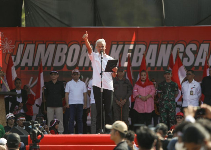 Jambore Kebangsaan Kawal Pemilu Damai 2024, Ganjar: Jateng Harus Jadi Contoh Pemilu Damai